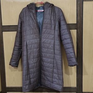 Long puffer jacket never used